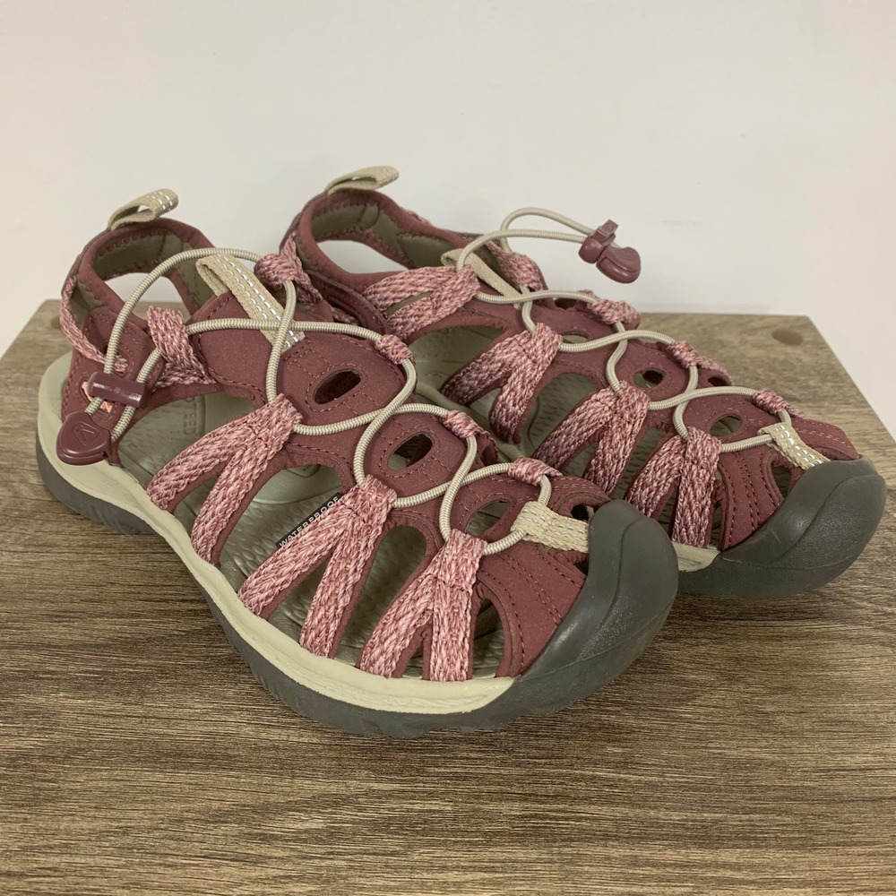 Keen Womens Whisper Sandal Rose Brown ( Mauve ) Size 9 Style 1028816 Lightweight